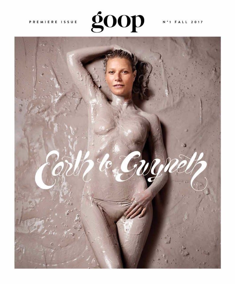 Quite the cover.&nbsp; (Photo: Terry Tsiolis for Goop)