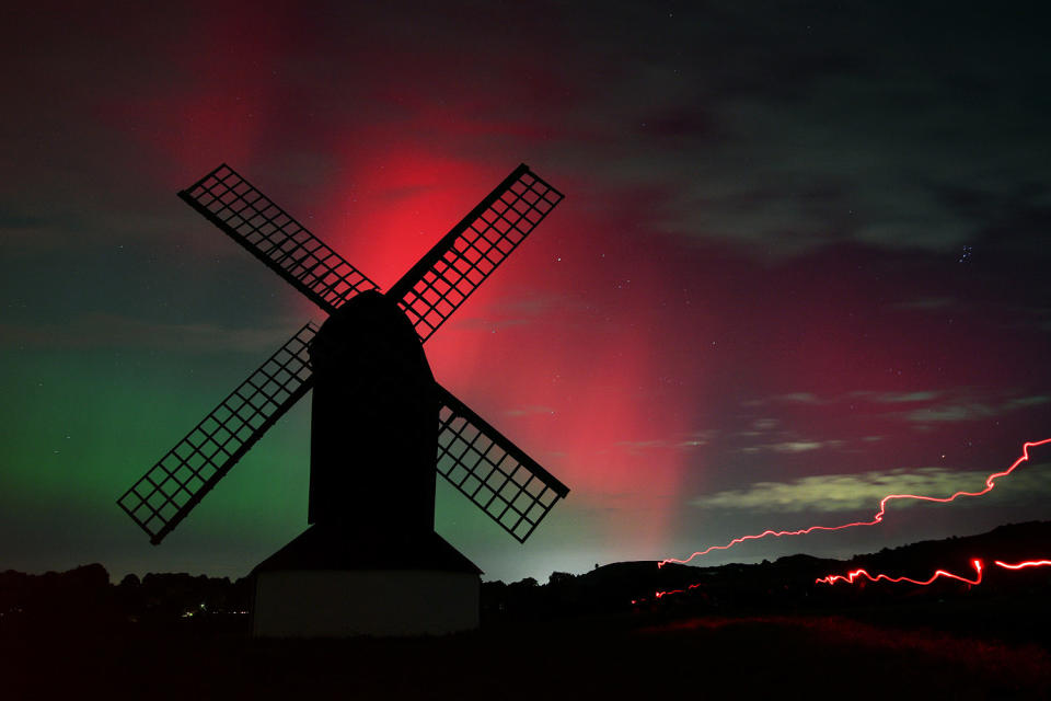 Nordlichter sind in Südengland zu sehen (Jim Dyson/Getty Images)