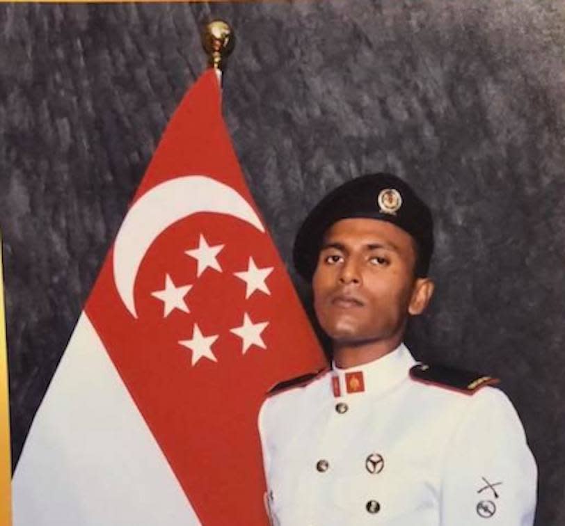 Thirumal Pavithran, 25, pleaded guilty to four charges of remaining outside Singapore without an exit permit under the Enlistment Act. (Photo: Facebook/Pavithran Thirumal) 