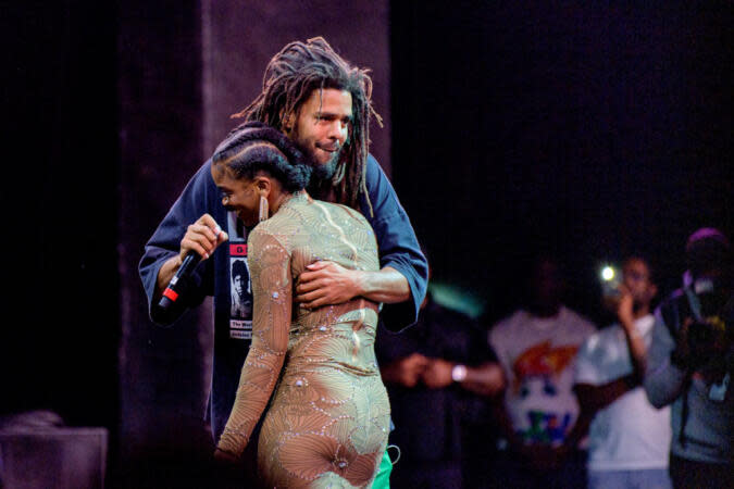 J. Cole and Ari Lennox