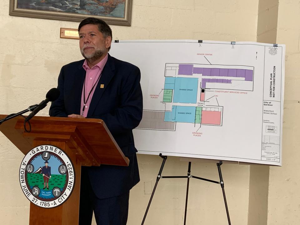 Michael Ellis, director of the Gardner Council on Aging, said the one-floor new location would provide the Gardner Senior Center with more parking, expanded space for programs, and eliminate stair risks for seniors.