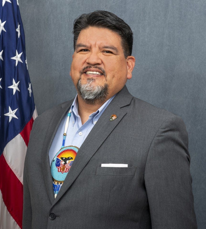 National Park Service Director Charles "Chuck" Sams is the first Native American to serve in the role.