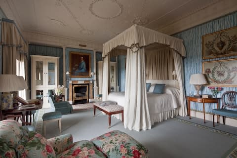 One of Ballyfin's 20 bedrooms
