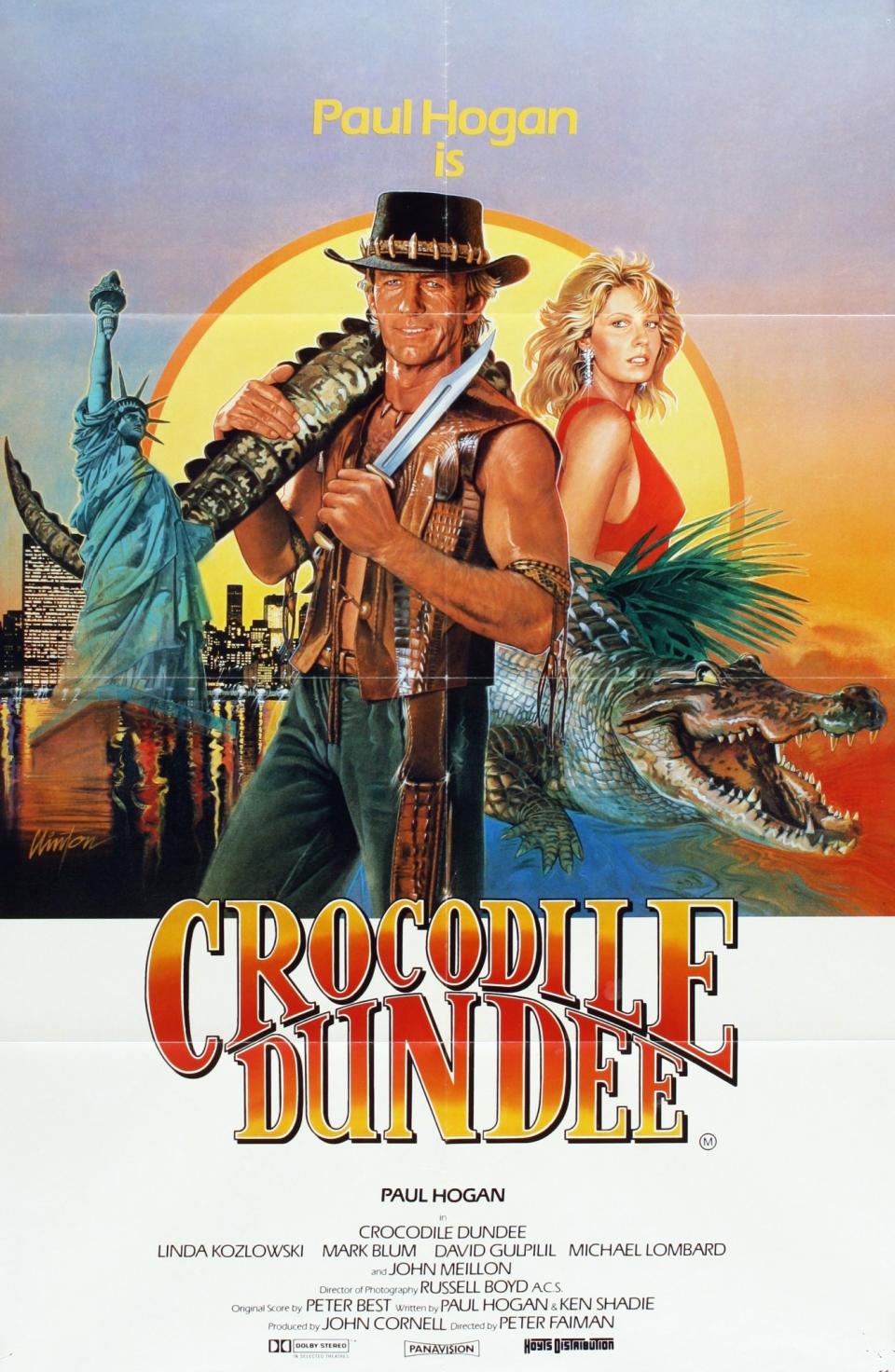 Montag 1. Mai, 20:15, Kabel1, Crocodile Dundee – Ein Krokodil zum Küssen