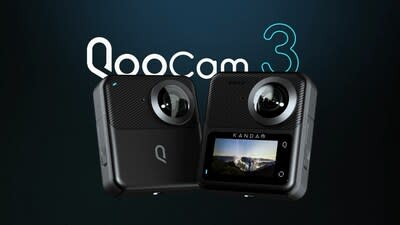QooCam 3,360° action camera with better image quality