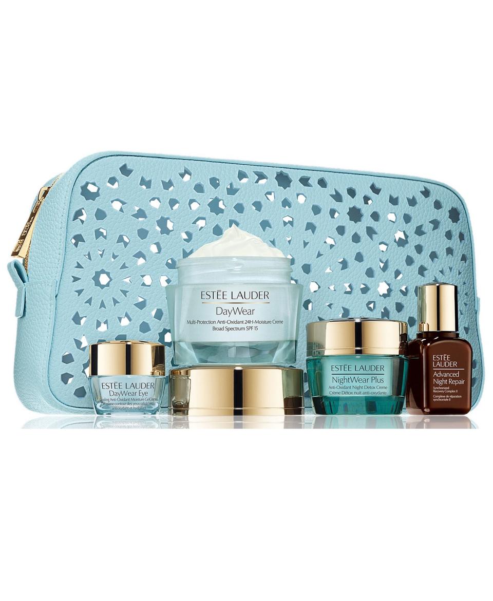 Estée Lauder 5-Pc. Protect & Refresh For Healthy, Youthful Looking Skin Set (Photo: Macy’s)