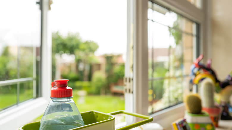 Open kitchen window