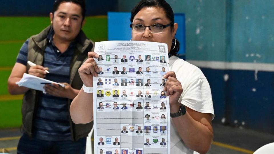 Un voto nulo en las elecciones de Guatemala