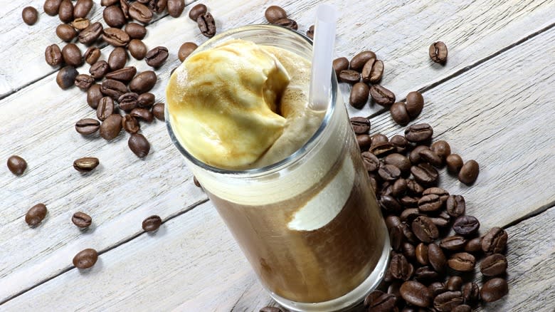 German ice cream coffee 