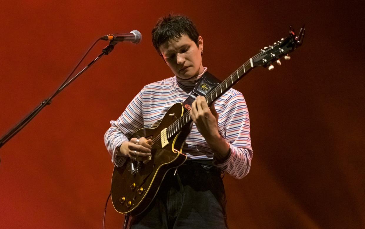 Singer and guitarist Adrianne Lenker of Big Thief, at the Hammersmith Apollo - Matthew Baker/Getty