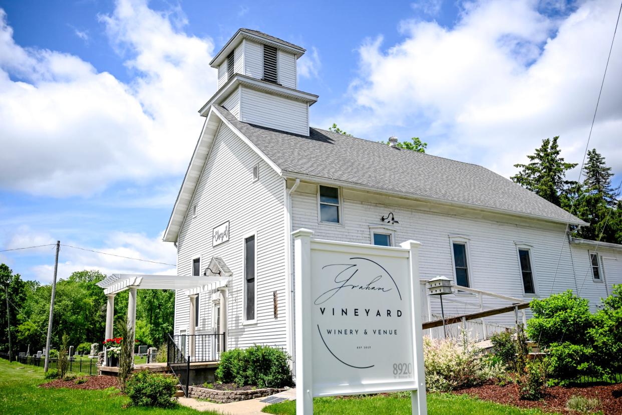 The Graham Vineyard and Winery on Wednesday, May 29, 2024, in Laingsburg.