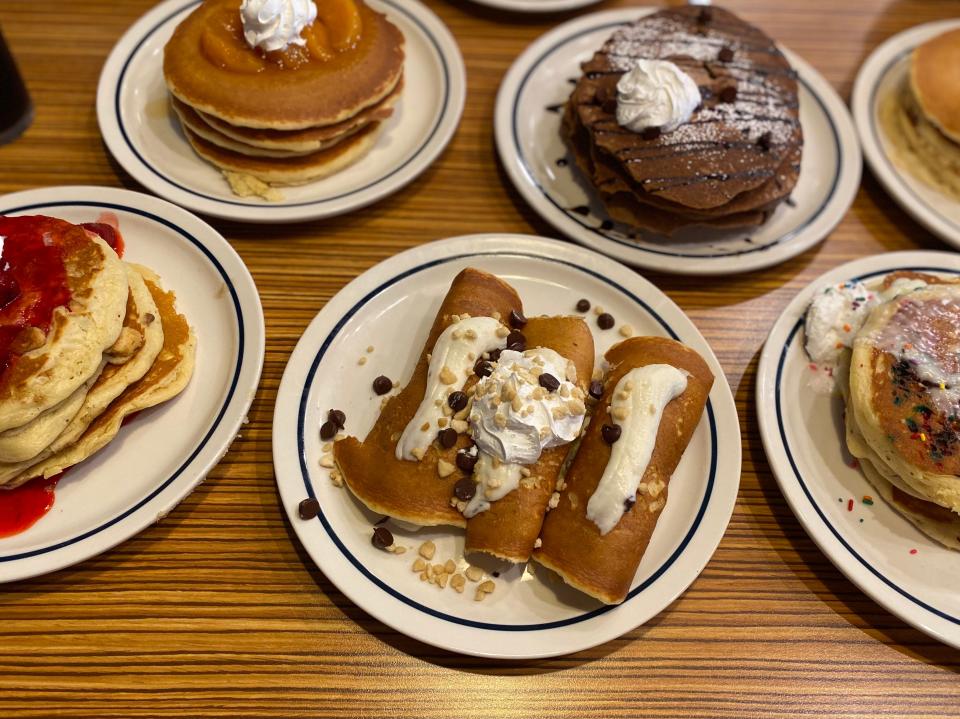 round 1 b-  IHOP pancake ranking