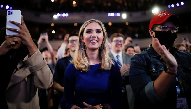 U.S. President Donald Trump delivers an "Address to Young Americans" in Phoenix, Arizona