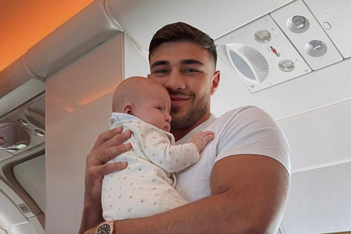 Tommy Fury has opened up on how becoming a dad has changed him  (Instagram @tommyfury)