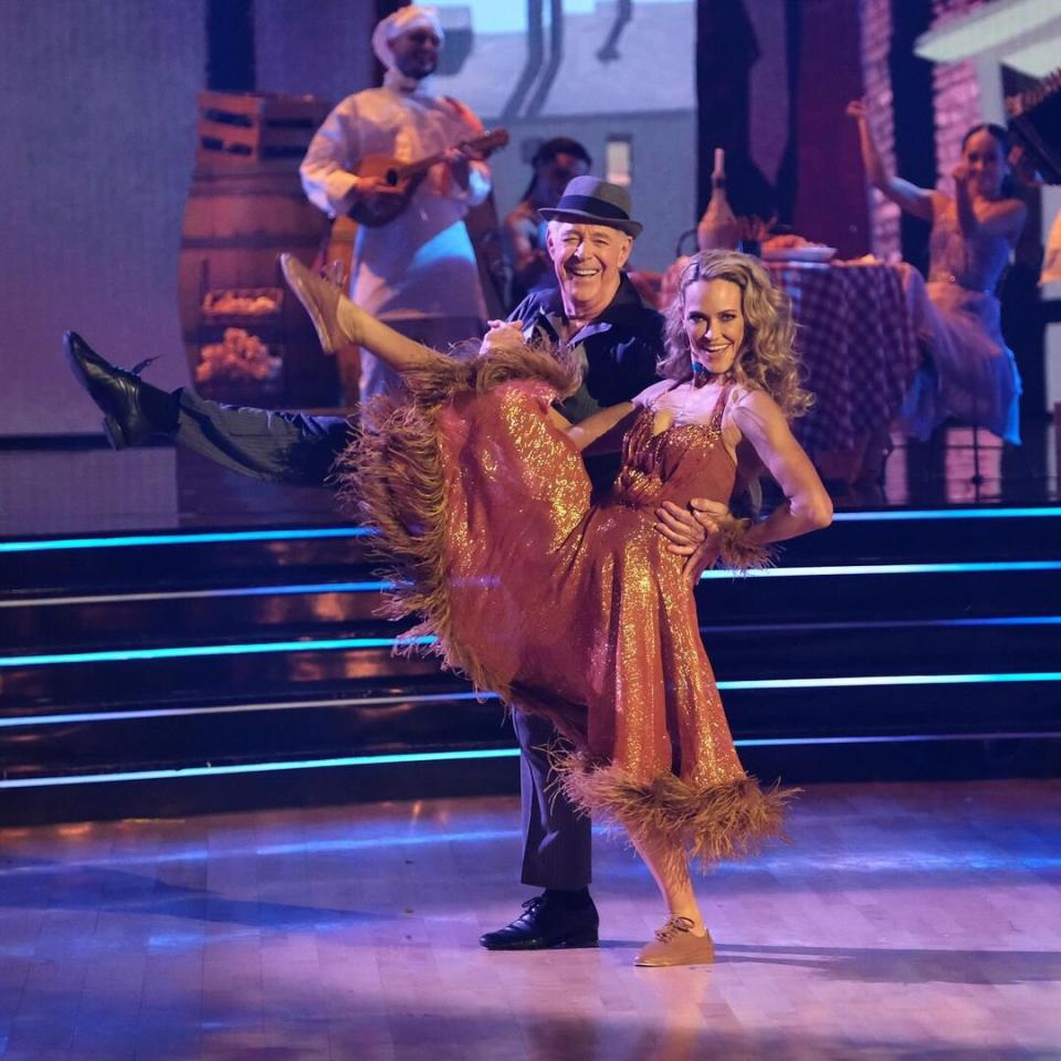 Barry Williams and Peta Murgatroyd on 'Dancing With the Stars'