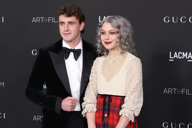 Paul Mescal (left) and Phoebe Bridgers.  (Photo: Taylor Hill via Getty Images)