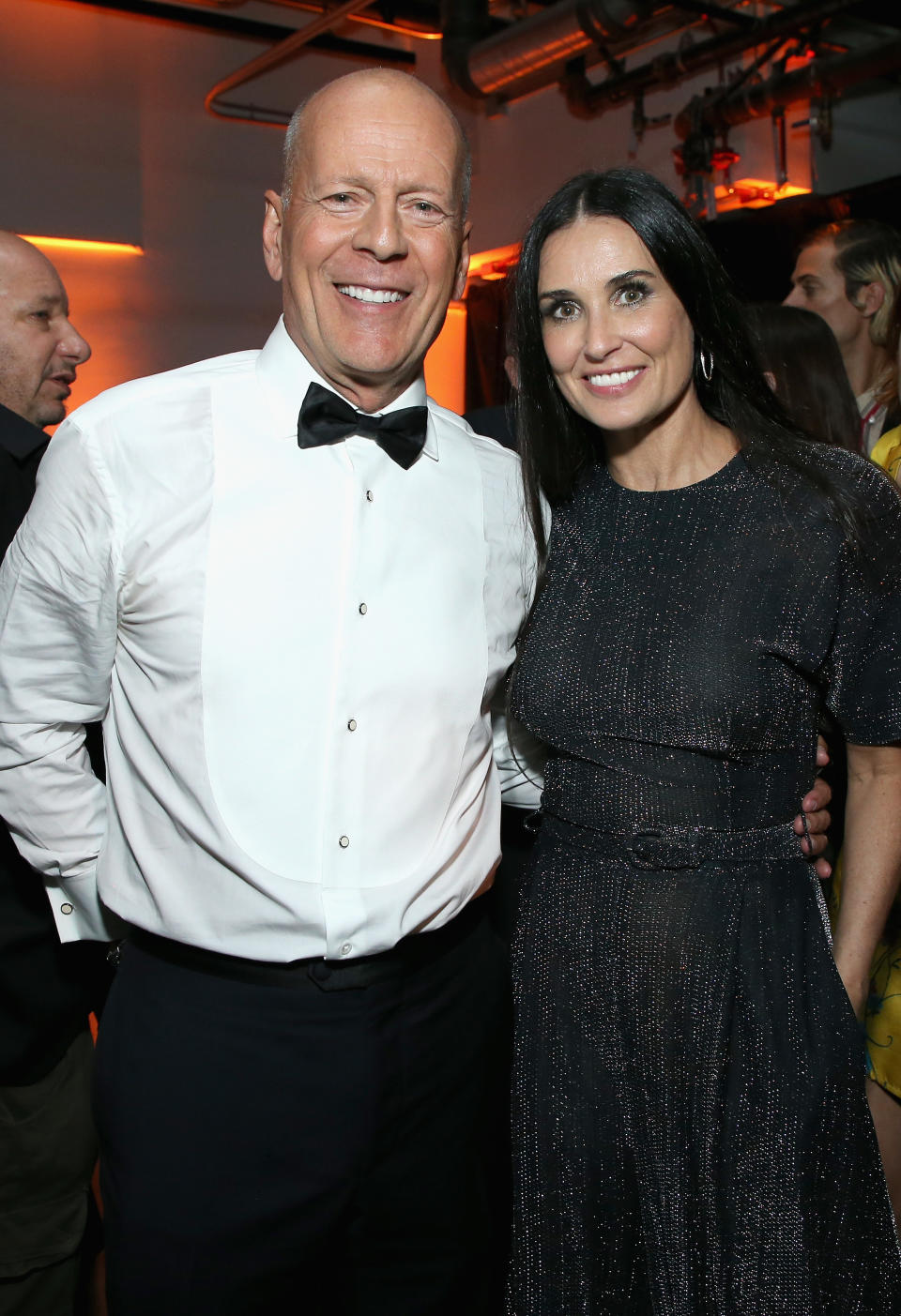 Bruce Willis and Demi Moore pictured at the after party for the Comedy Central Roast of Bruce Willis in July 2018. (Getty Images)