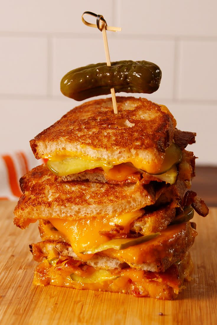 Pickle Bacon Grilled Cheese