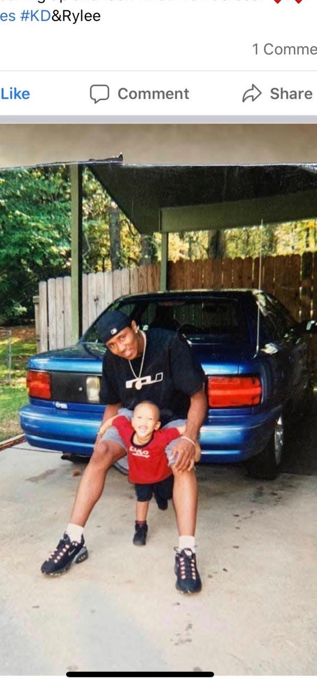 Mo Williams and his son Kydarrius Williams who will be a graduate assistant on his coaching staff at Jackson State this year