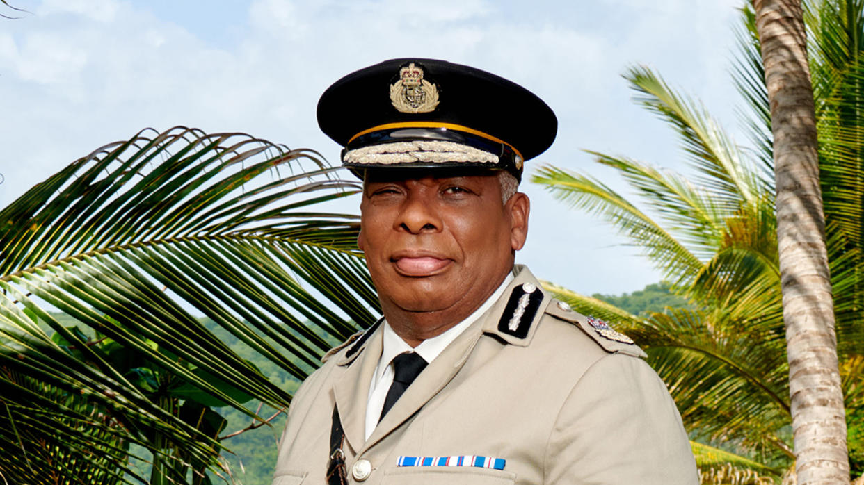 Don Warrington as Commissioner Selwyn Patterson in Death in Paradise. (BBC)