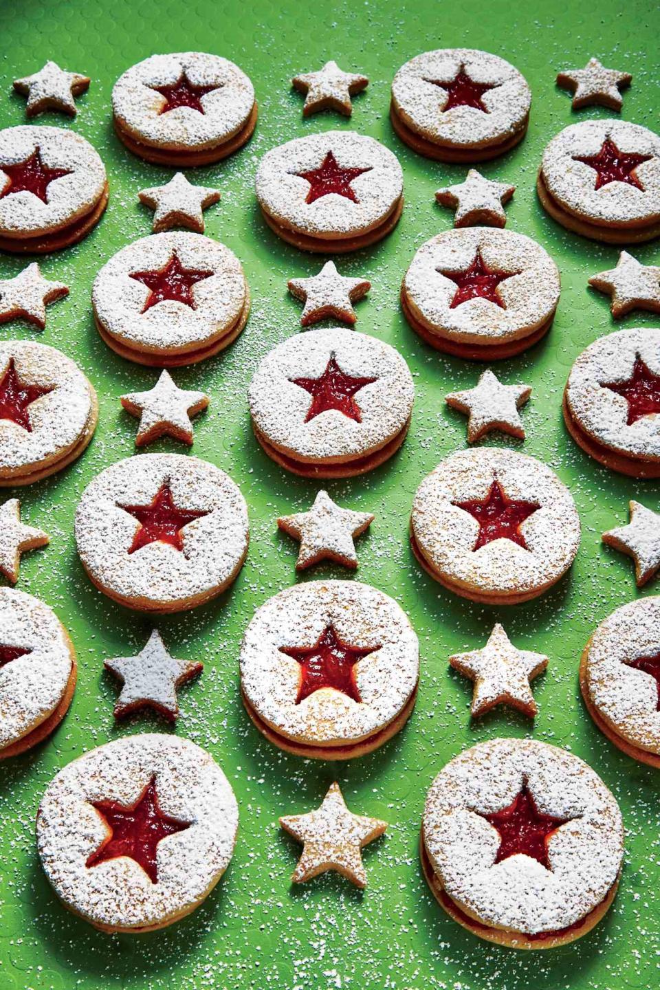 Christmas Cookie Recipes Made With A Jar Of Jam