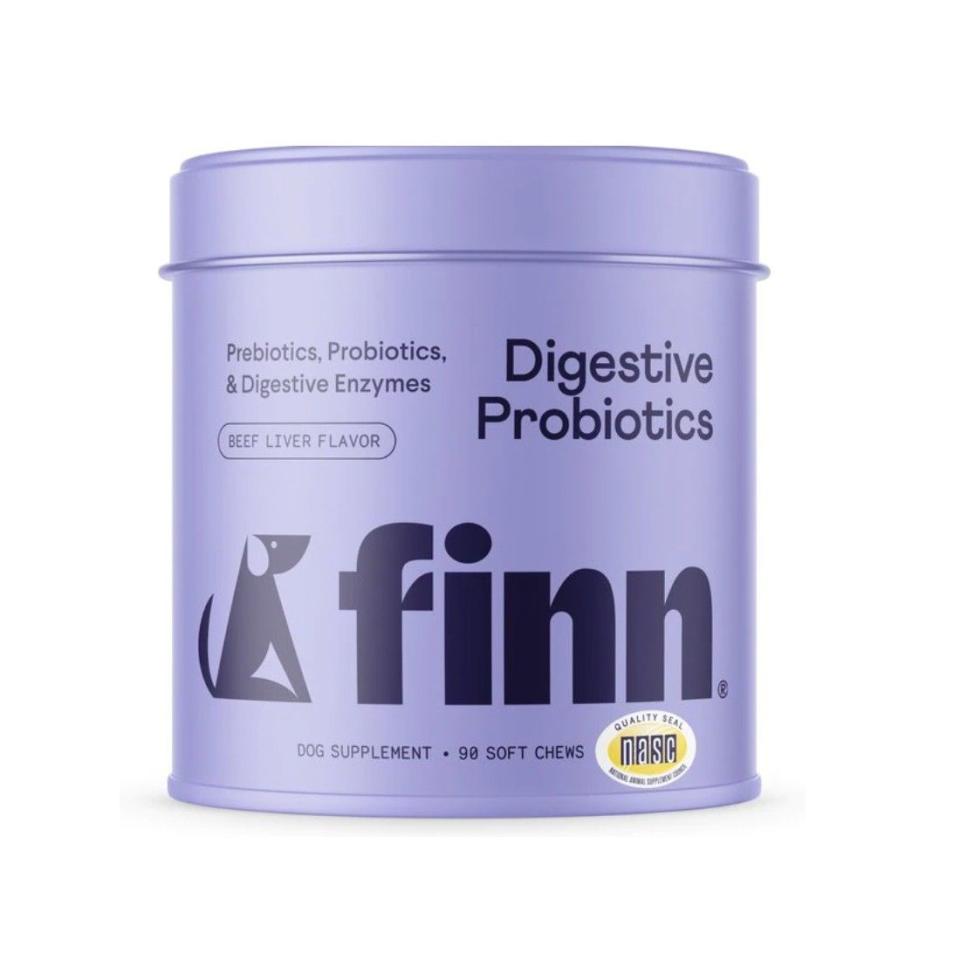 <p><a href="https://go.redirectingat.com?id=74968X1596630&url=https%3A%2F%2Fwww.chewy.com%2Ffinn-digestive-prebiotic-probiotic%2Fdp%2F343016&sref=https%3A%2F%2Fwww.womansday.com%2Flife%2Fpet-care%2Fg42487493%2Fprobiotics-for-dogs%2F" rel="nofollow noopener" target="_blank" data-ylk="slk:Shop Now;elm:context_link;itc:0;sec:content-canvas" class="link ">Shop Now</a></p><p>Digestive Prebiotic & Probiotic Supplement For Dogs</p><p>chewy.com</p><p>$30.00</p><span class="copyright">Finn</span>