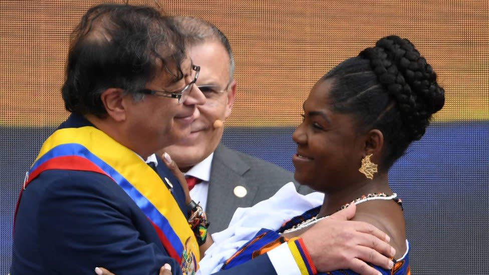 Gustavo Petro y Francia Marquez