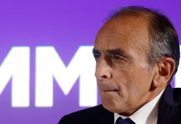 Éric Zemmour photographié lors de ses vœux à la presse lundi 10 janvier (illustration) (Photo: Gonzalo Fuentes via Reuters)