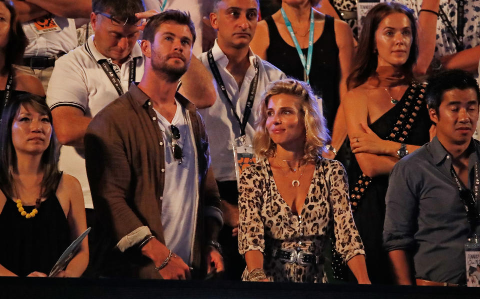 Chris Hemsworth and Elsa Pataky