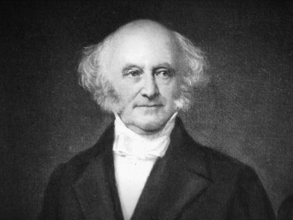 Martin Van Buren, the 8th president of the United States.  / Credit: CBS News