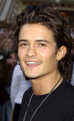 Orlando Bloom at the LA premiere of Walt Disney's Pirates Of The Caribbean: The Curse of the Black Pearl