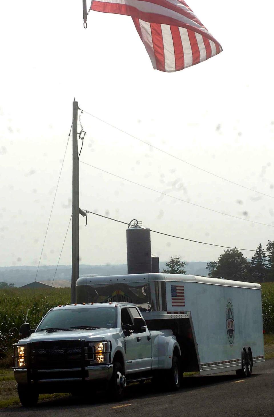 The American Veterans Traveling Tribute Vietnam Wall will be at the Ashland County Airport through Saturday. One of the highlights of the wall exhibit, 80% of the size of the Washington, D.C. wall, is every single name also is on the replica.