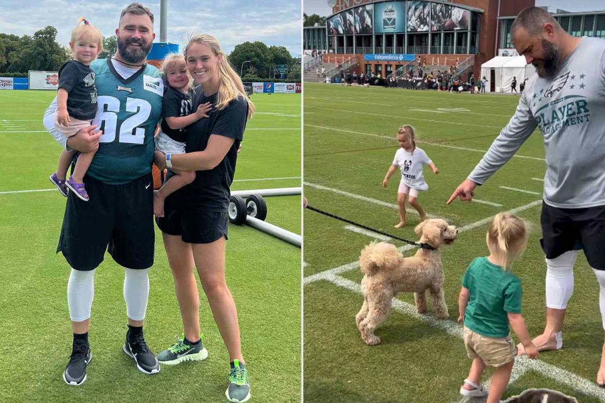 After Going Viral for Doing Almost Nothing During Delivery, Eagles Captain Jason  Kelce Really “Lucked Out” When Comes to Baby Kelce's Dad Like Habit -  EssentiallySports