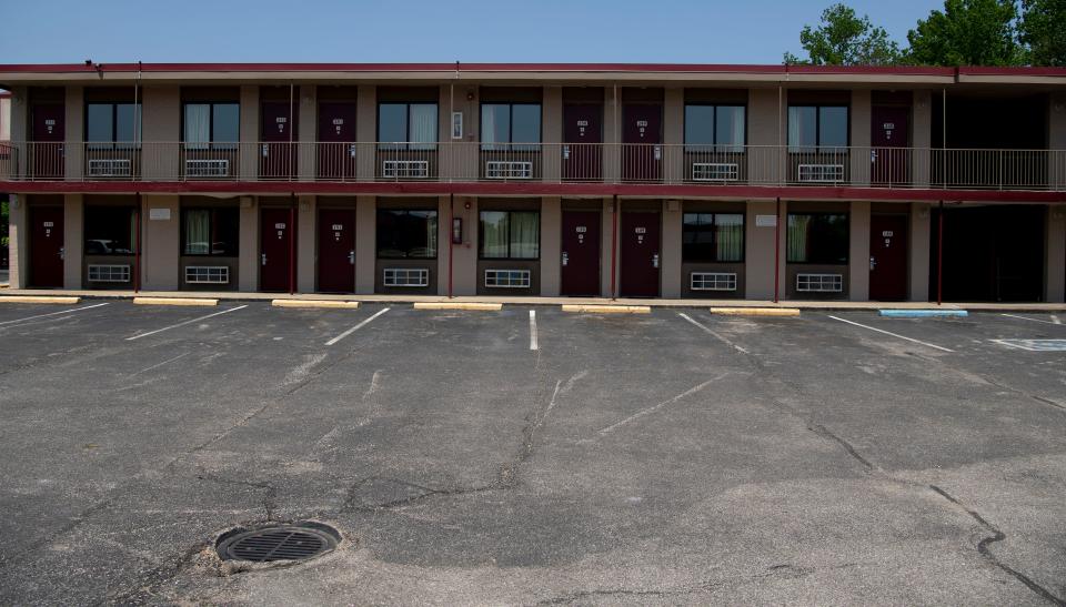 Room 150 at Motel 41 off Hwy 41 in Evansville, Ind., was where Alabama fugitives Casey White and Vicky White were reportedly staying before being captured by local law enforcement Monday evening, May 9, 2022. 