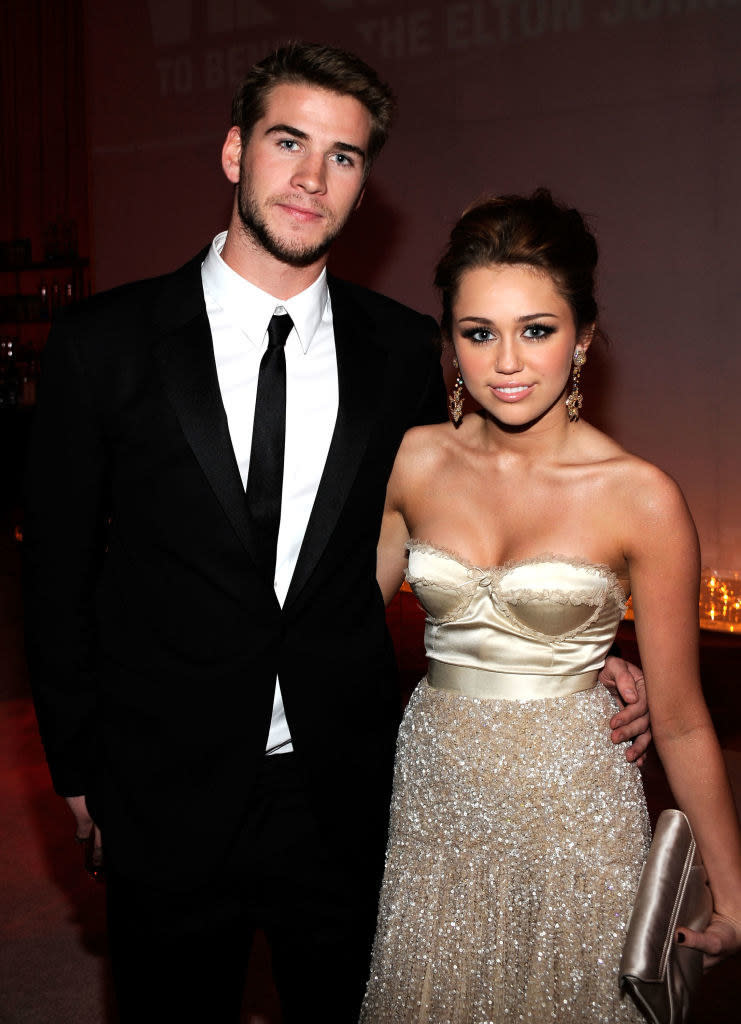 with Liam Hemsworth