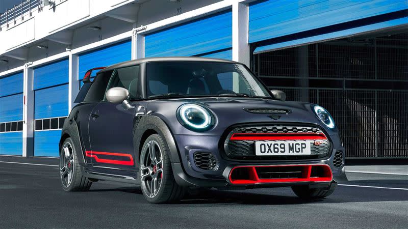 Mini John Cooper Works GP擁有306匹馬力，是有史以來最強Mini。（圖／翻攝自Mini官網）