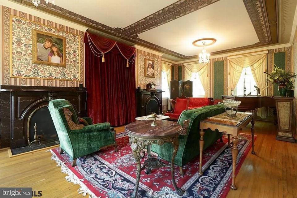 One of the living rooms inside the home at 1301 E. Boal Ave. in Boalsburg. Photo shared with permission from the home’s listing agent, Paul Confer of Kissinger, Bigatel and Brower Realtors.