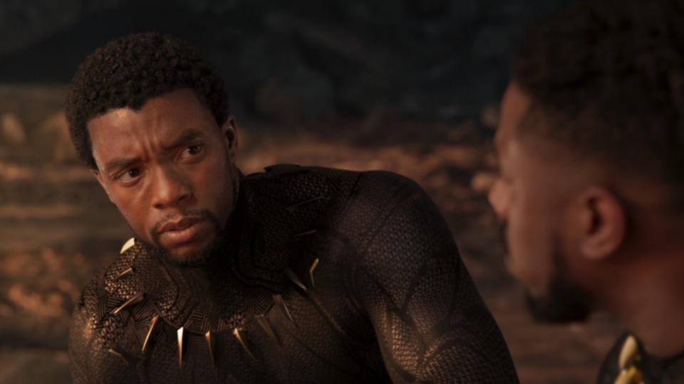 Chadwick Boseman as T’Challa/Black Panther