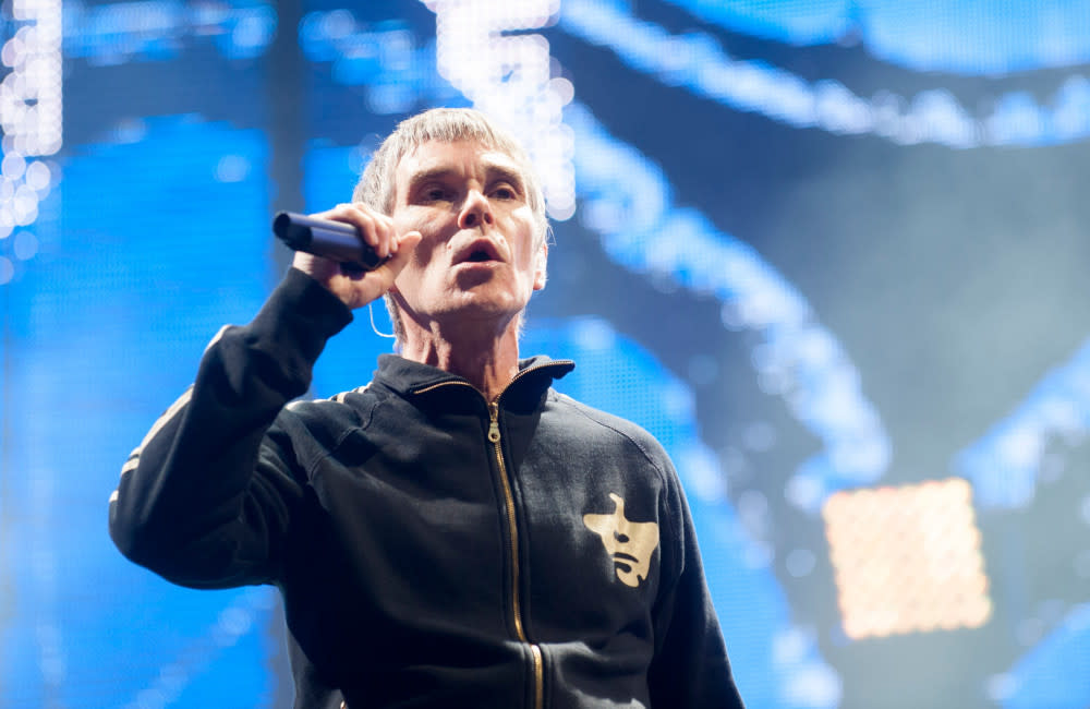 Ian Brown has paid a touching tribute to his late former bandmate and childhood friend credit:Bang Showbiz