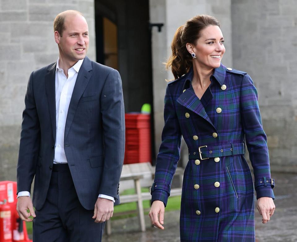 Kate Middleton and Prince William in Scotland