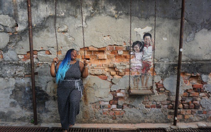 "I fell in love&nbsp;with all of the street art in Georgetown," blogger Annette Richmond said of&nbsp;Malaysia.&nbsp; (Photo: <a href="http://fromannette.com/" target="_blank">Annette Richmond</a>)