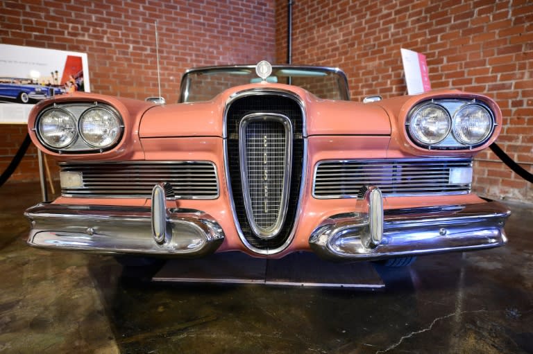 The 1956 Ford Edsel, displayed at The Museum of Failure in Los Angeles