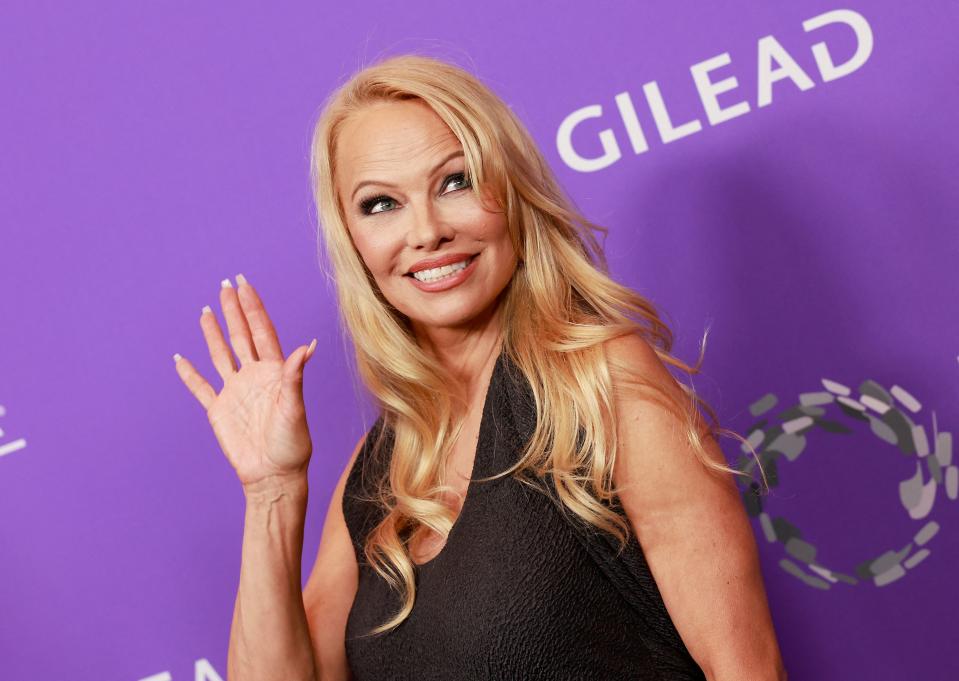 Pamela Anderson is giving a glimpse into her rustic life in British Columbia. (Photo by Michael Tran/AFP via Getty Images)