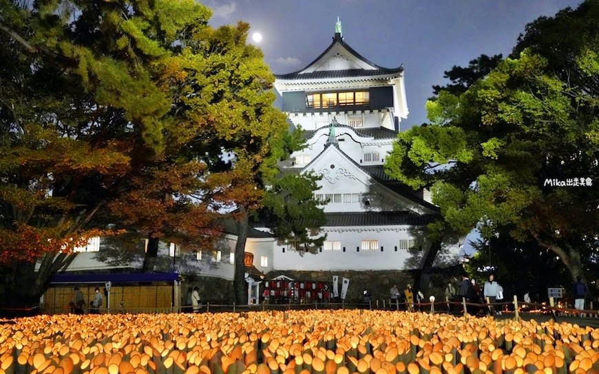 日本北九州｜小倉城竹燈祭