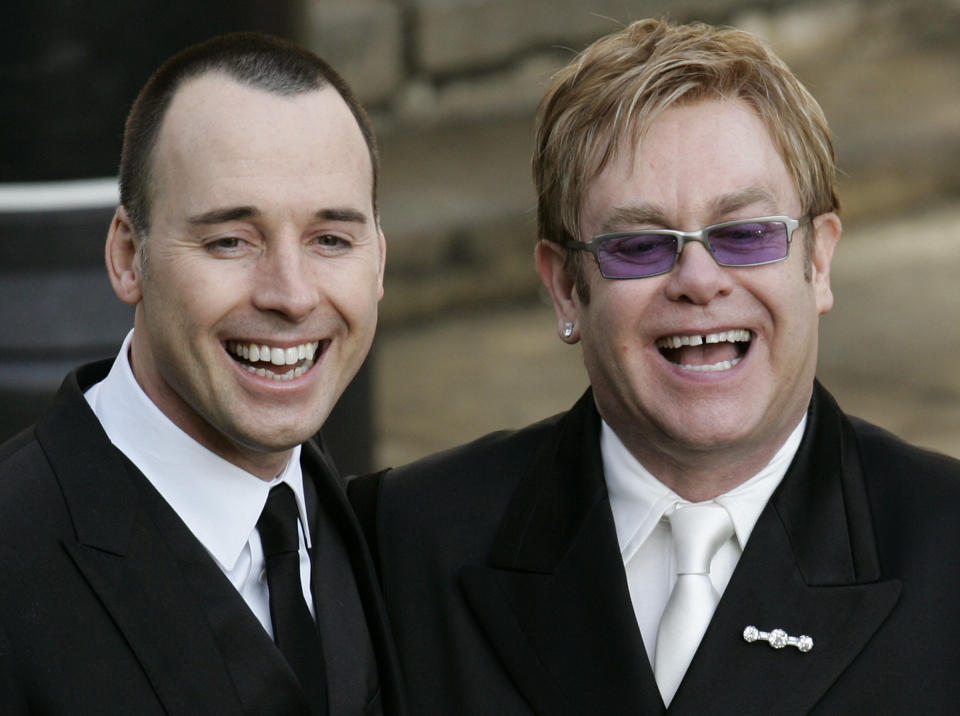 Su unión con David Furnish