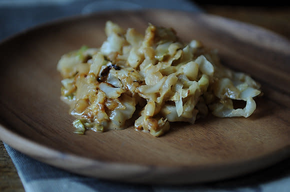 <strong>Get the <a href="http://food52.com/recipes/7533-suspiciously-delicious-cabbage">Surprisingly Delicious Cabbage recipe from Food52</a></strong>