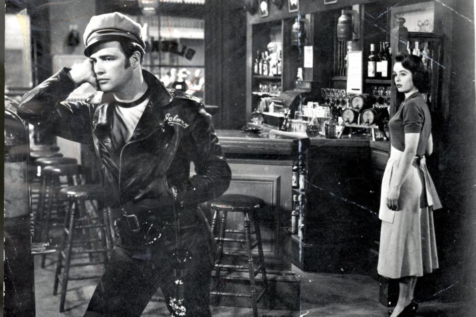 Marlon Brando in The Wild One (COLUMBIA TRISTAR)