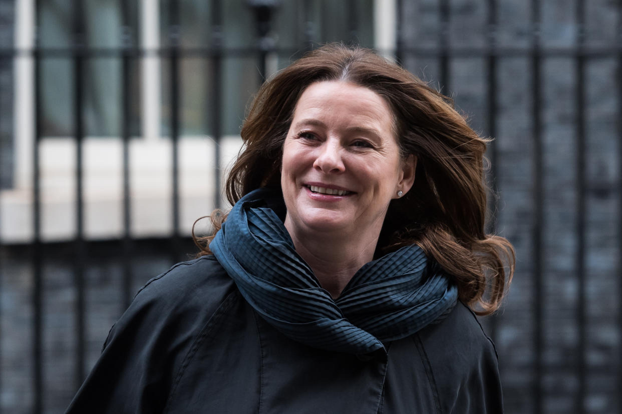 LONDON, UNITED KINGDOM  FEBRUARY 06: Secretary of State for Education Gillian Keegan leaves 10 Downing Street after attending the weekly Cabinet meeting in London, United Kingdom on February 06, 2024. (Photo by Wiktor Szymanowicz/Anadolu via Getty Images)