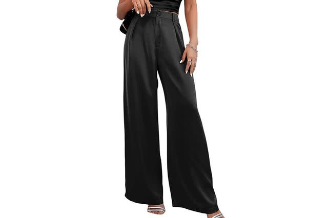 Oprah's Satin Wide-Leg Pants Are a Comfortable and Elegant Alternative ...