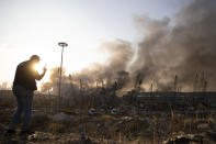 Le foto di Beirut devastata dalle deflagrazioni che hanno causato la morte di centinaia di persone (AP Photo/Hussein Malla)